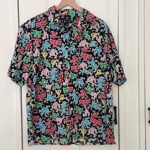 Keith Haring x H&M Mens Short Sleeved Shirt